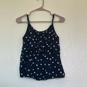 Polka Dot Navy and white Women's Top